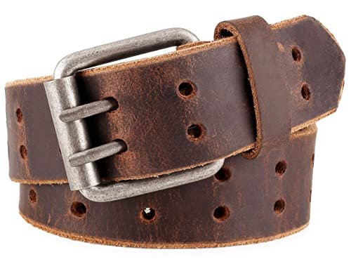Double Buckle Leather Belt – Melrose and Market