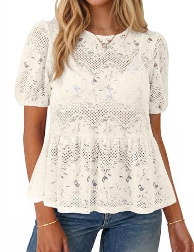 Ruffle Peplum Top